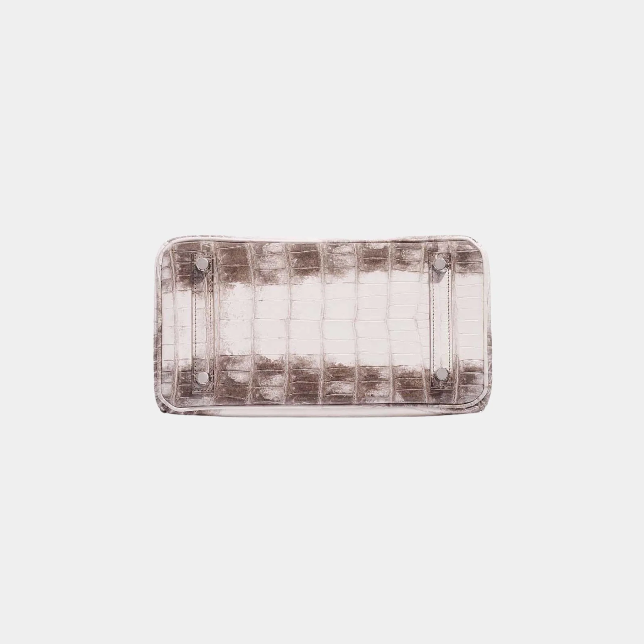 Birkin 25 Niloticus Crocodile Himalaya Blanc GHW - Image 5