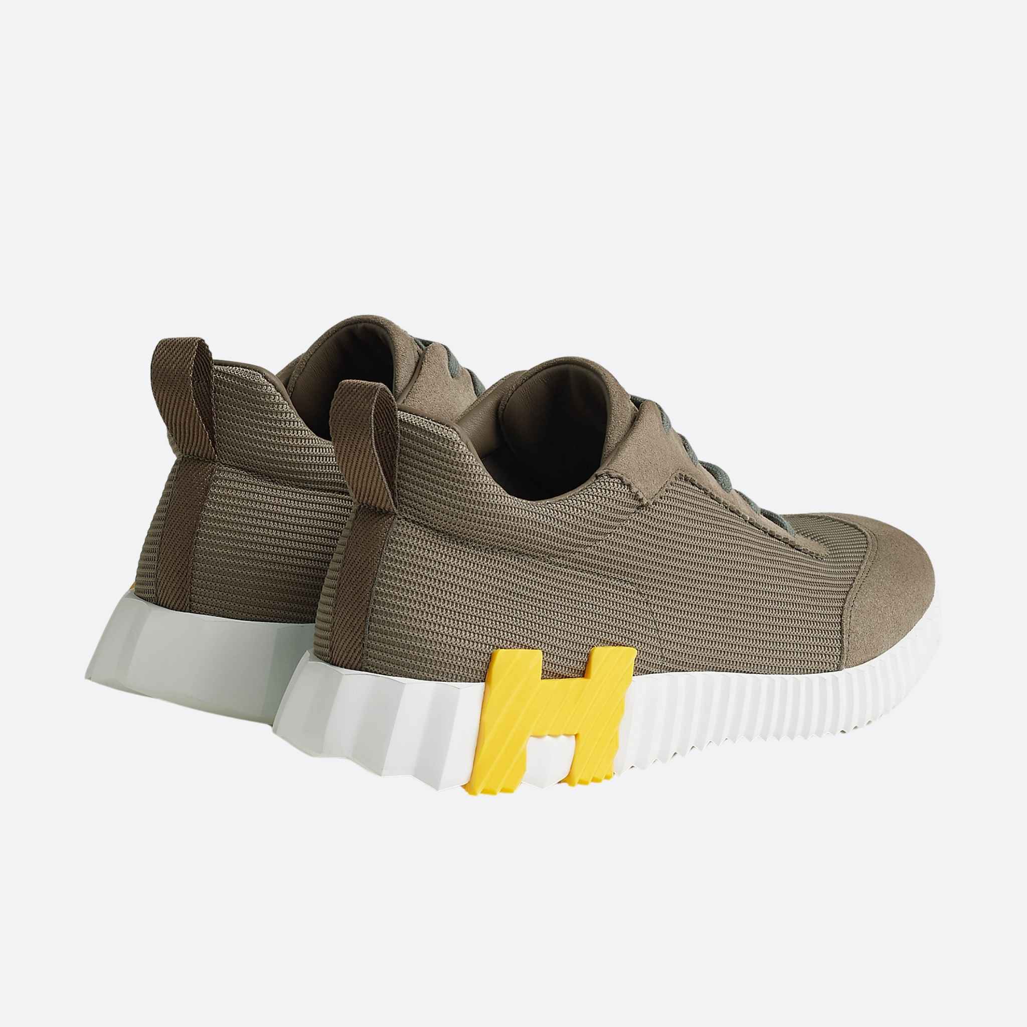 Bouncing Sneaker Technical Mesh Suede Men - Image 12