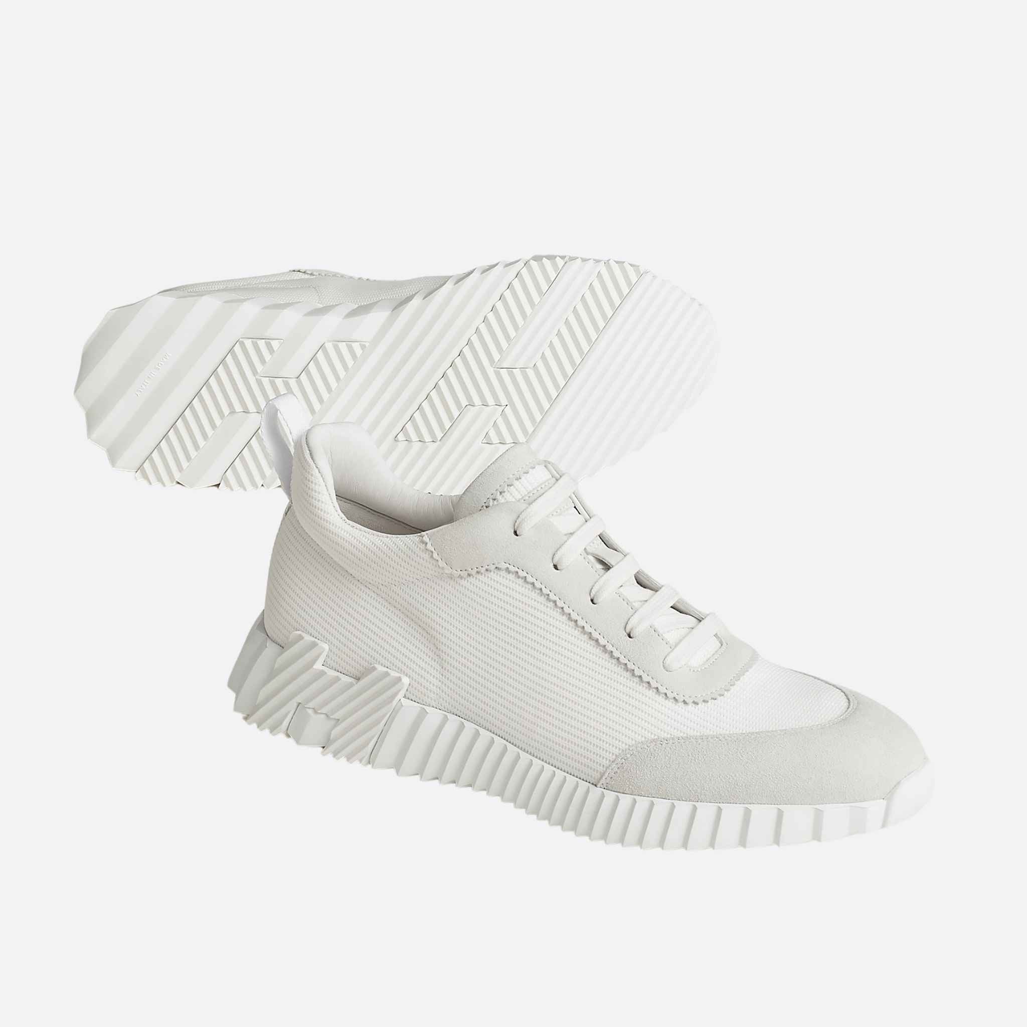 Bouncing Sneaker Technical Mesh Suede Men - Image 7