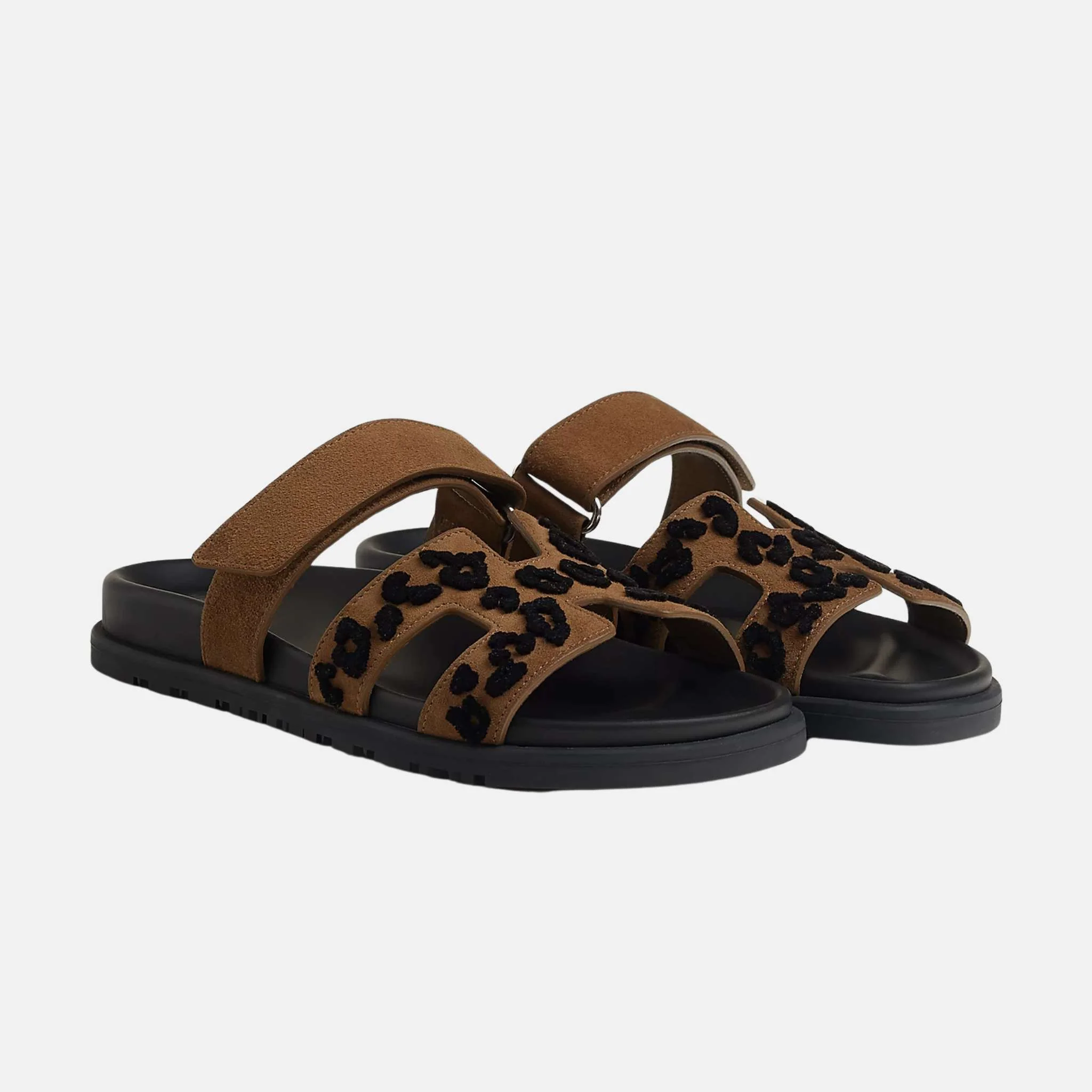 Chypre Sandal Tufted Suede Goatskin Women - Image 4