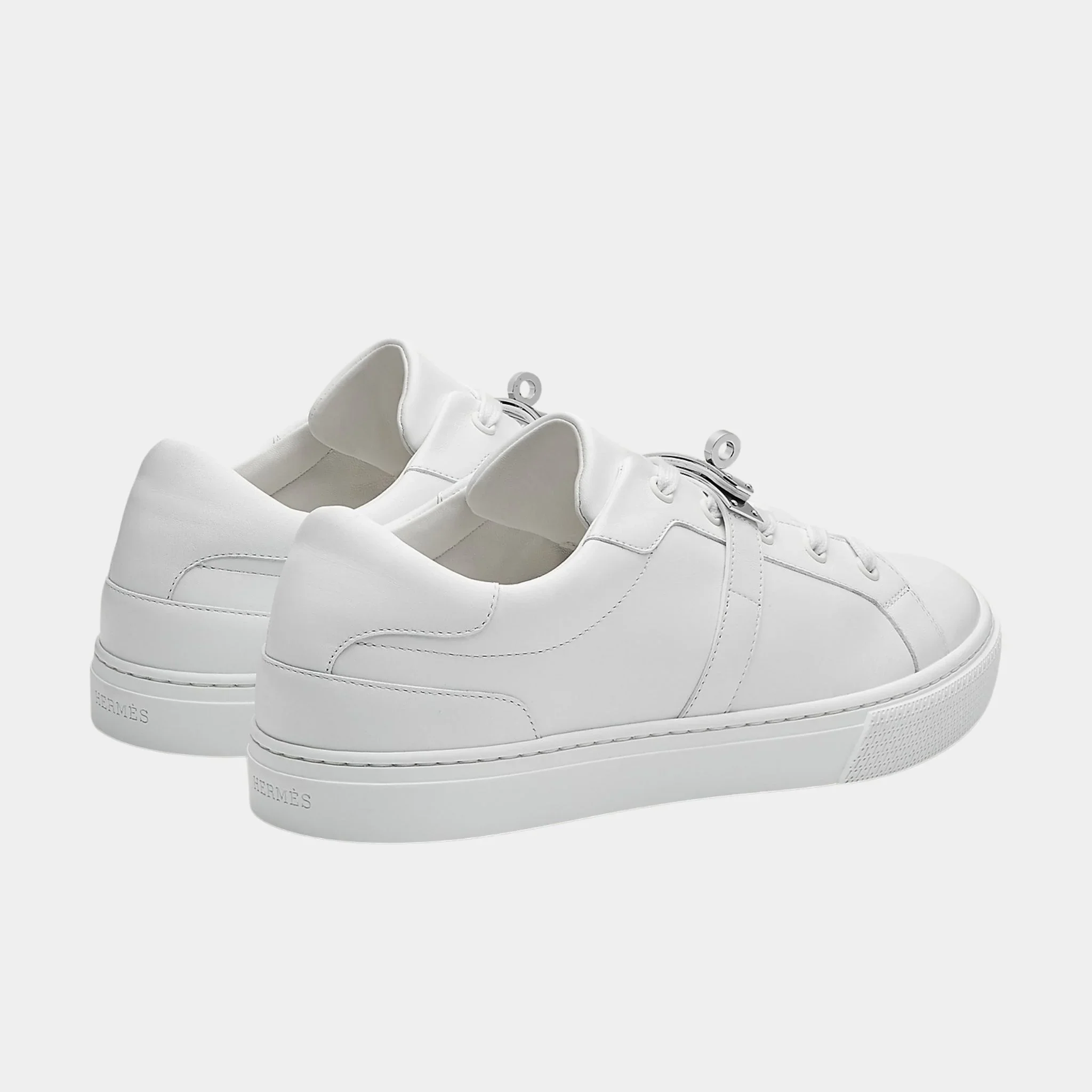 Day Sneaker in Calfskin with Palladium Plated Buckle - Image 3