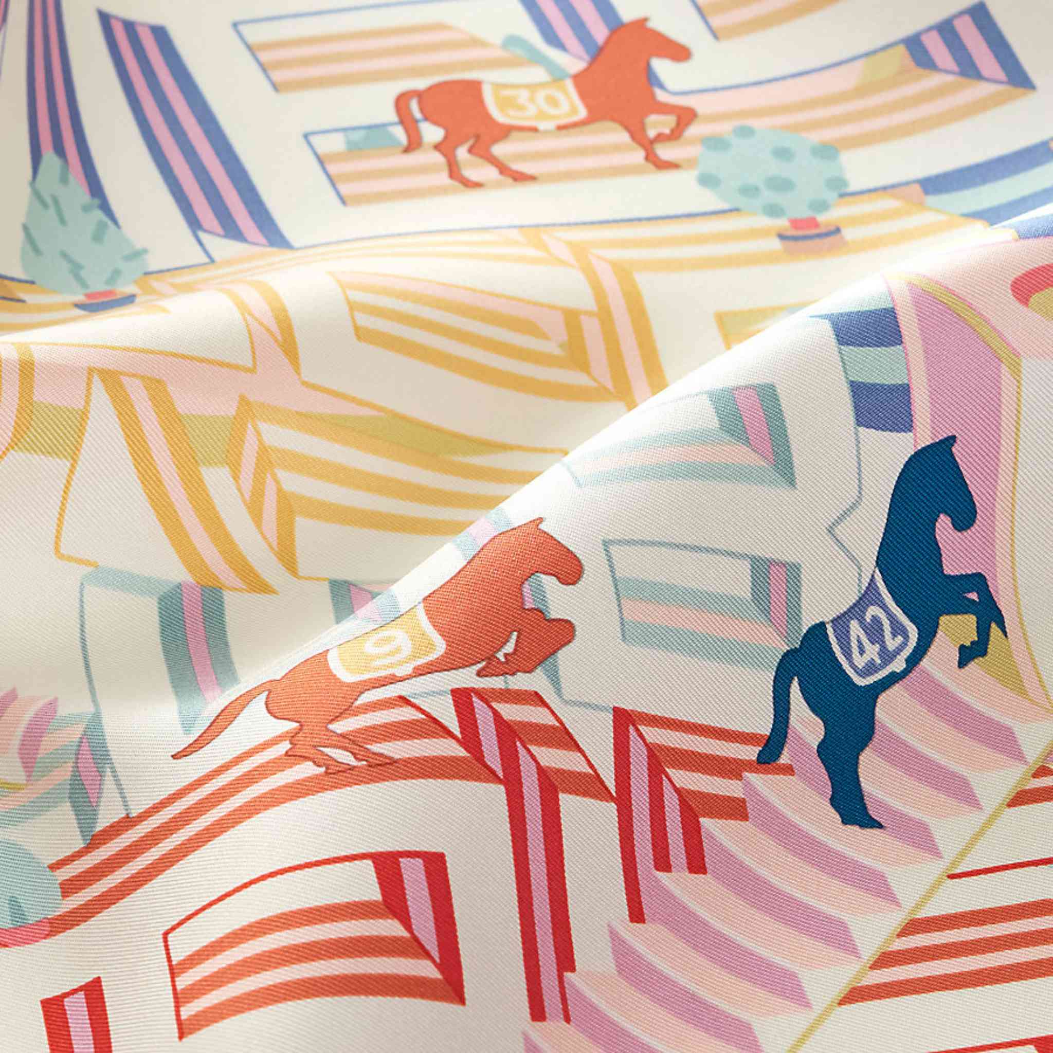 Horse Club Detail scarf 45 - Image 3