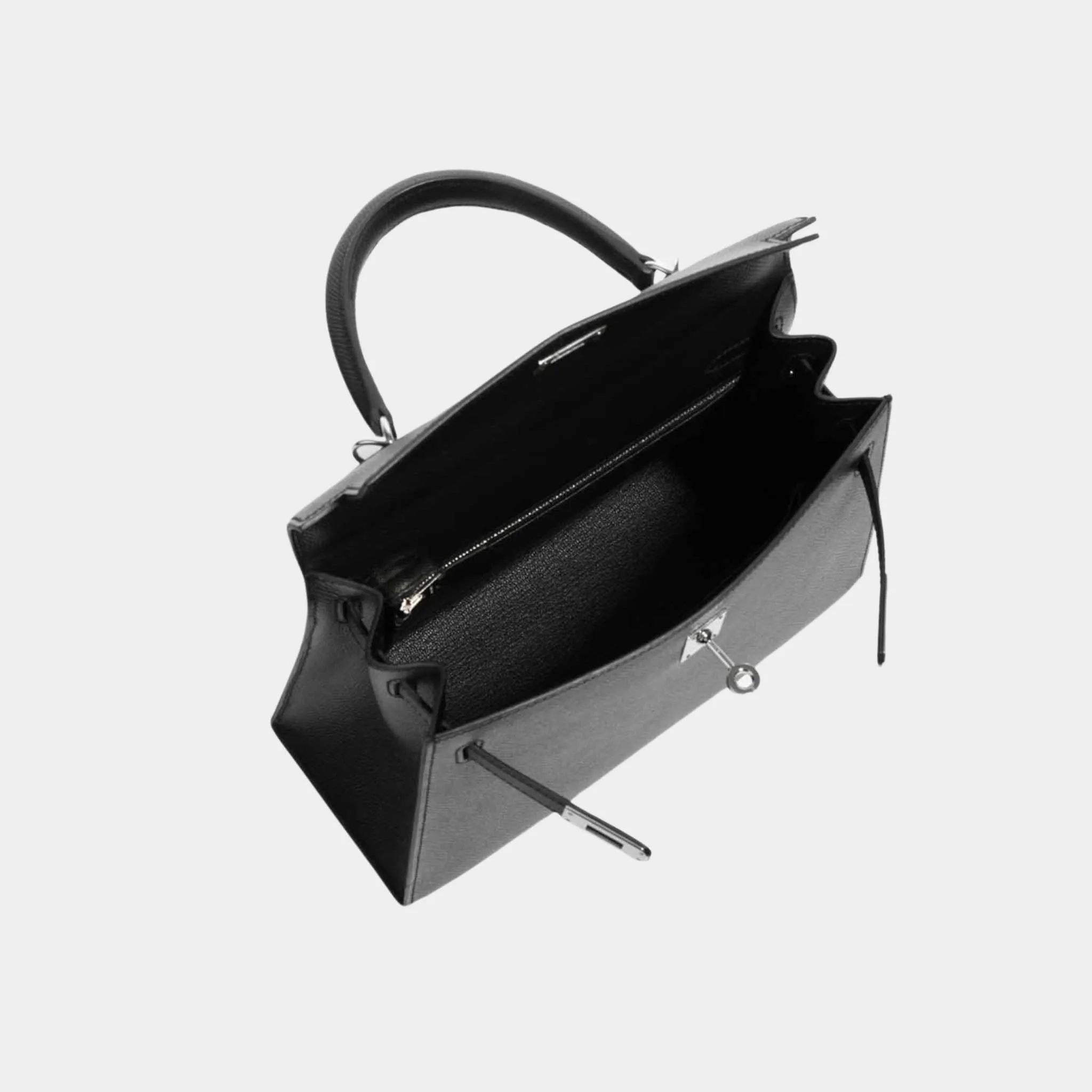 Kelly 25 Epsom Black PHW - Image 3