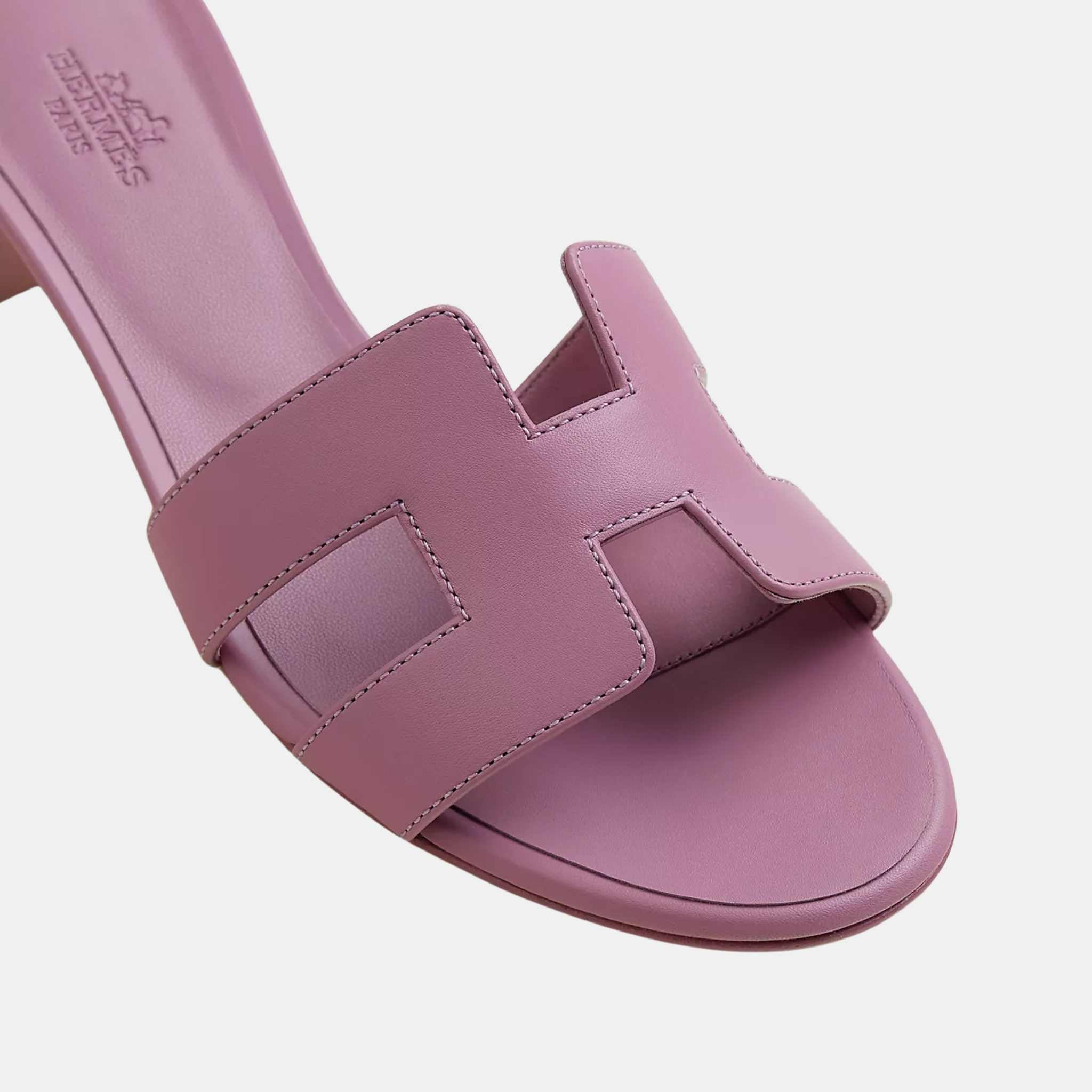 Oasis High Heel Sandals in Calfskin - Image 6