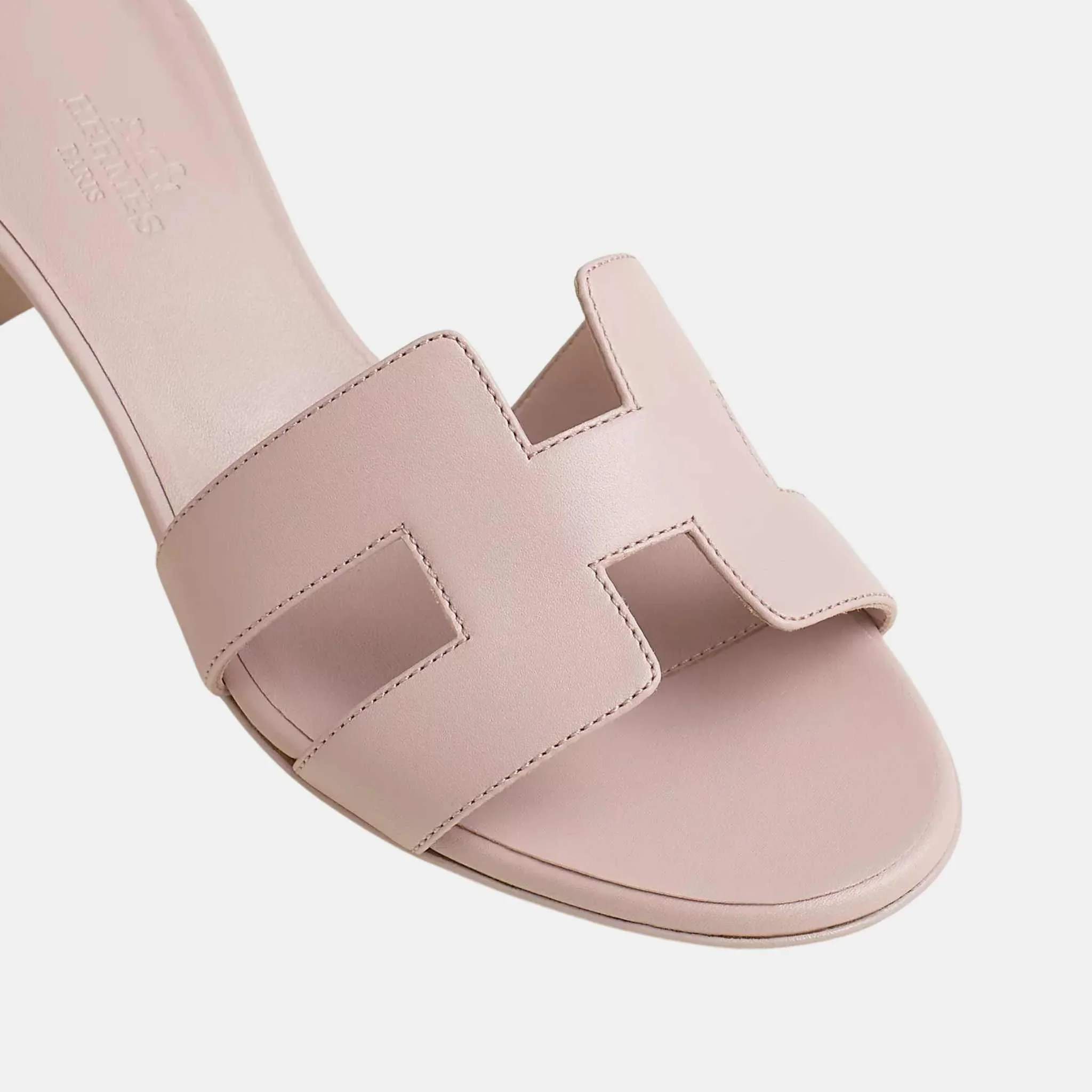 Oasis High Heel Sandals in Calfskin - Image 9