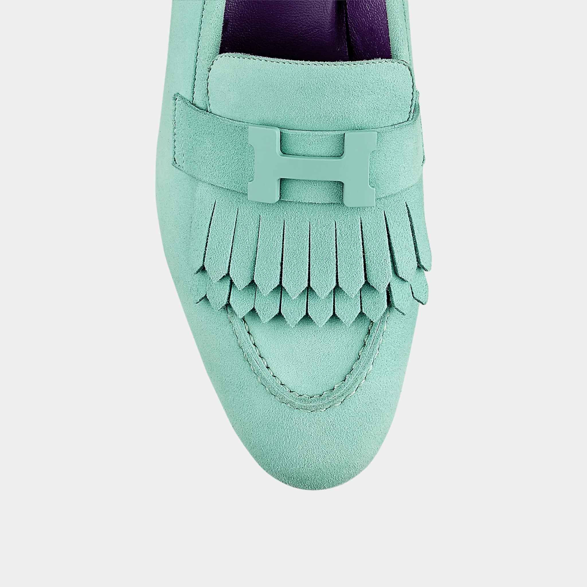 Royal Loafer in Suede Goatskin - Image 3